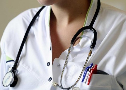 dokter met stethoscoop